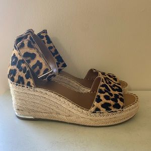 Franco Sarto Heeled Wedges. Size 8